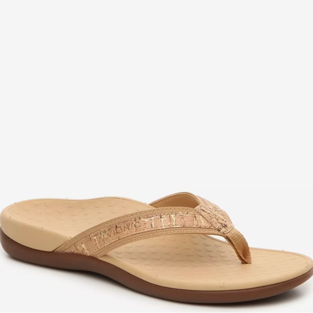 Vionic Tide II Flip Flop Cork 7